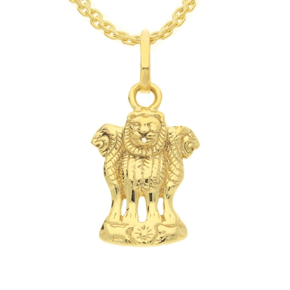 Online Jewellery Shopping Ashoka Chakra Pendant Buy Gold Online