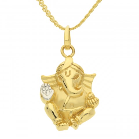 Gold Ganesha Pendant, Buy Ganesh Locket